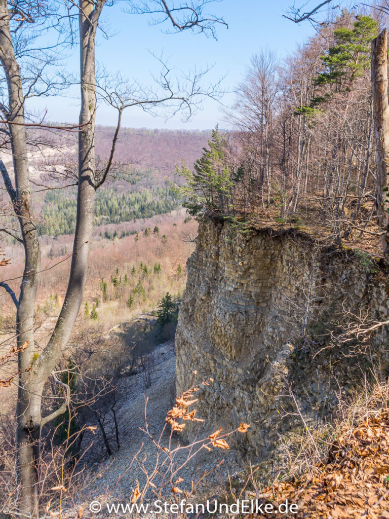 Bergrutsch bei Mössingen, Baden-Württemberg, Deutschland