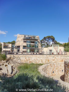 Besucherzentrum des Cabrera-Nationalparks, Insel Mallorca, Spanien