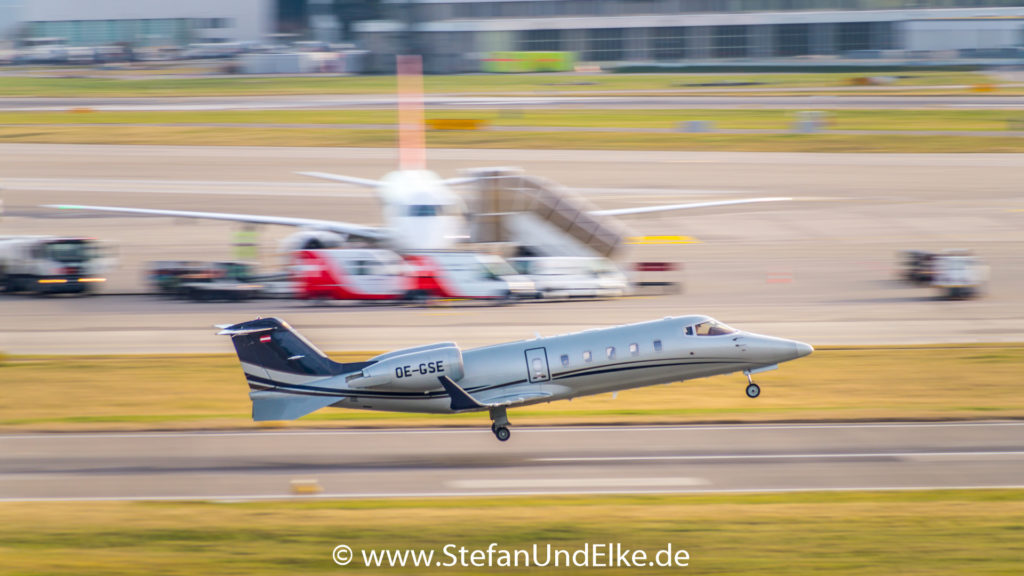 Learjet 60XR OE-GSE, LSZH (ZRH) Zürich, Avcon Jet AG, Flugzeuge 2022