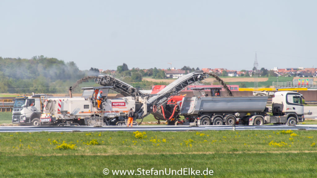 EDDS (STR) VFH Stuttgart, Teilsperrung der Start- und Landebahn, Flugzeuge 2022