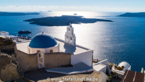 Inselhauptstadt Fira, Insel Santorini, Griechenland