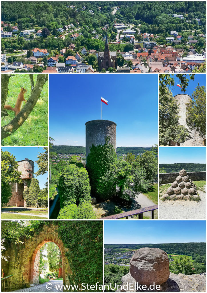 Burgruine Hohennagold, Baden-Württemberg, Deutschland