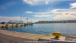 Im Hafen von Rafina, Griechenland