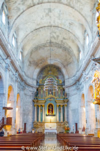 Die Kirche Sant Andreu, Santanyi, Balearen