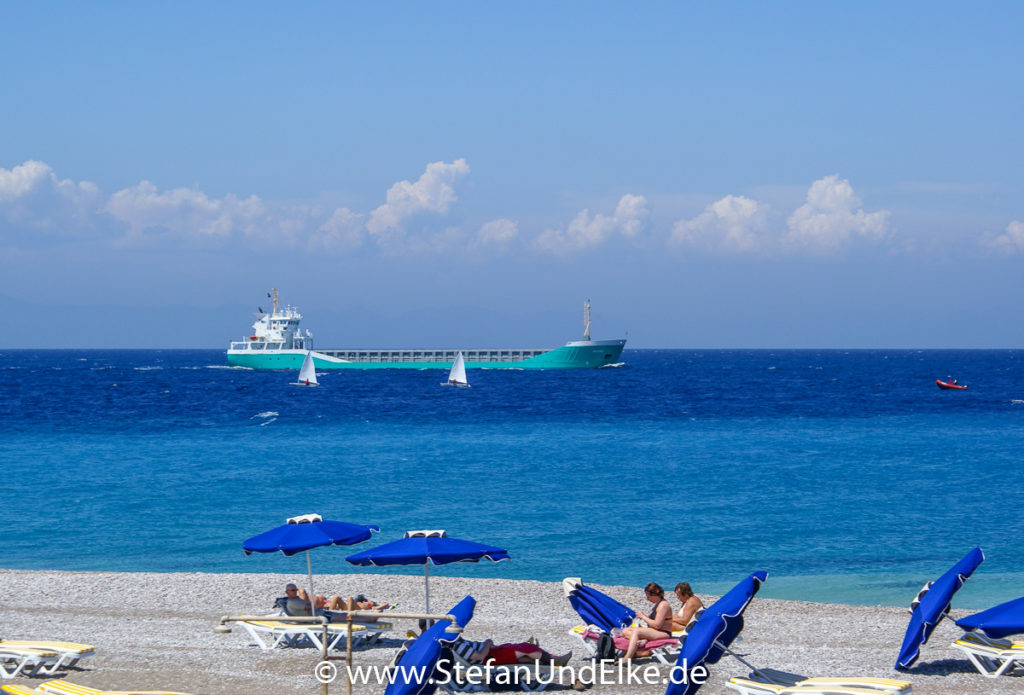 Elli Beach in Rhodos Stadt