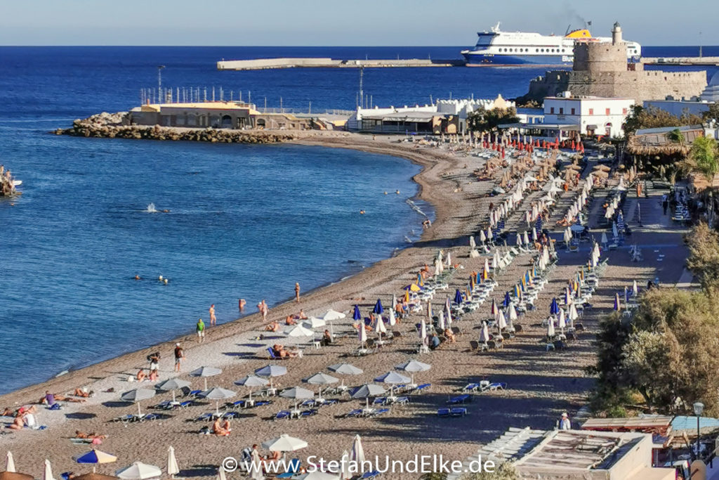 Elli Beach in Rhodos Stadt