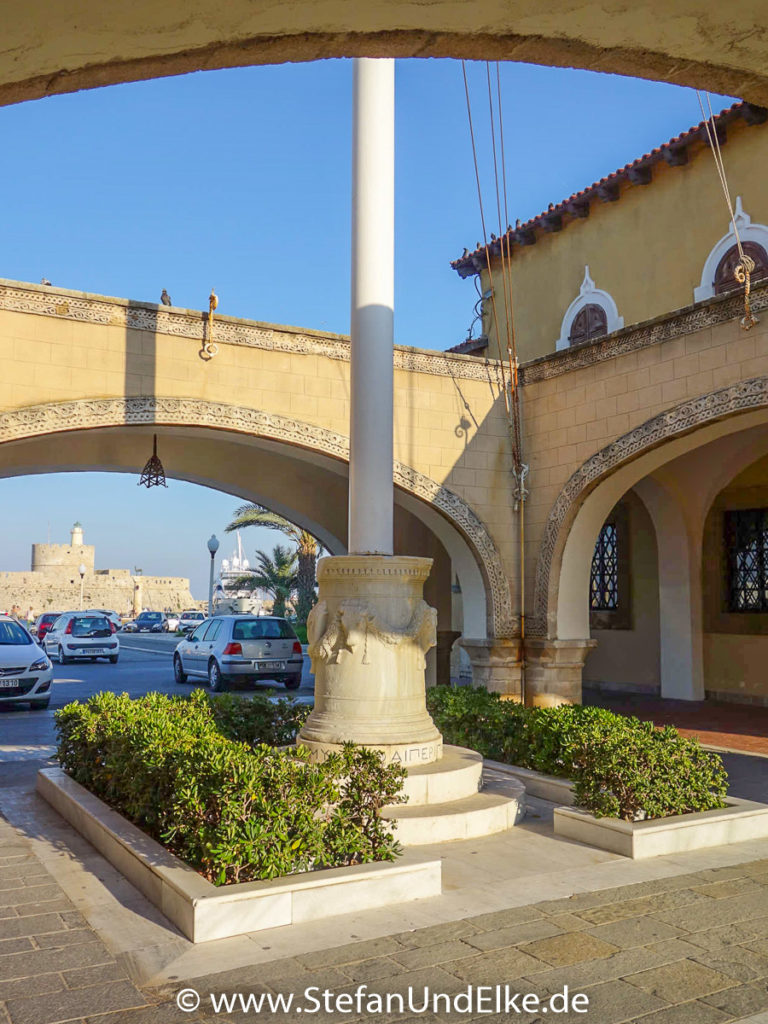 hemaliger Gouverneurspalast in Rhodos Stadt