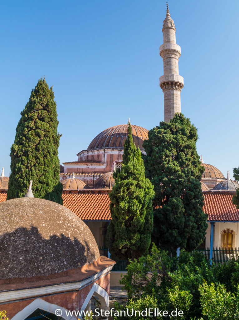 Süleyman-Pascha-Moschee  in der Altstadt von Rhodos