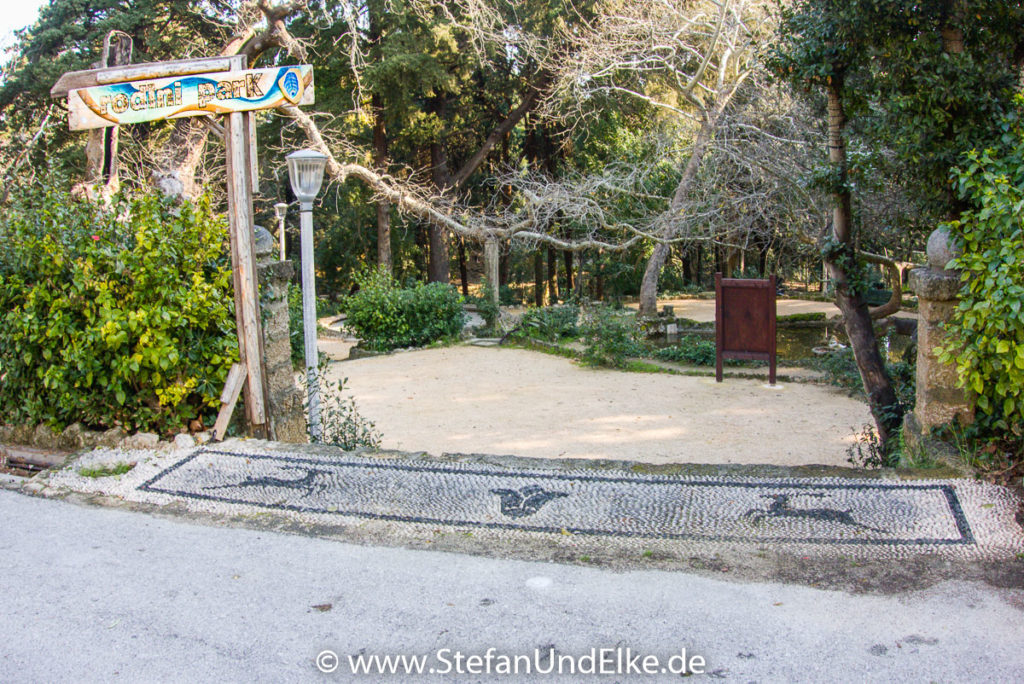 Im Rodini Park in Rhodos-Stad