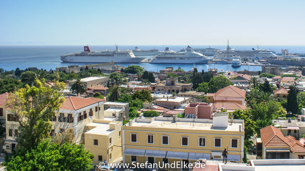 nhafen in Rhodos-Stadt