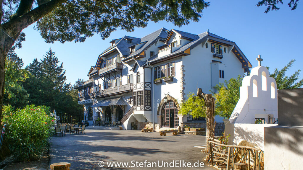 Elafos Hotel in den Bergen der Insel Rhodos