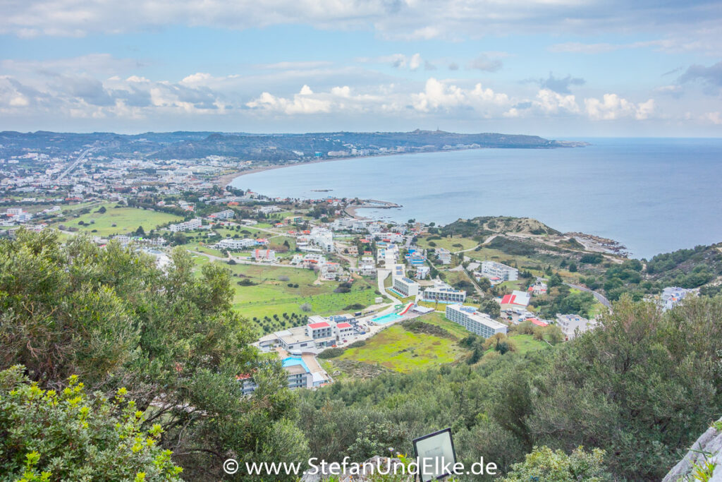 Faliraki - der Urlaubsort an der Ostküste der Insel Rhodos