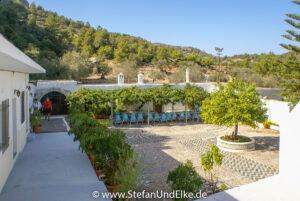 Das Kloster Kamiri bei Archangelos, Insel Rhodos