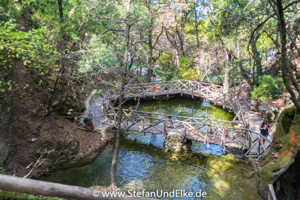 Im Schmetterlingstal auf der Insel Rhodos