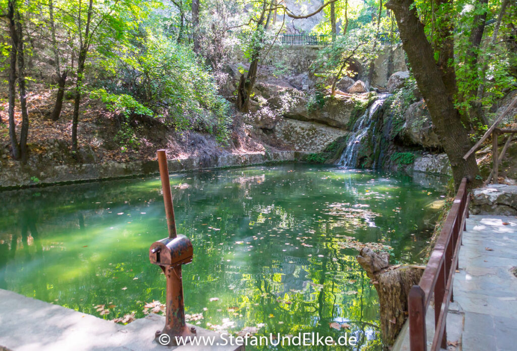 Im Schmetterlingstal auf der Insel Rhodos