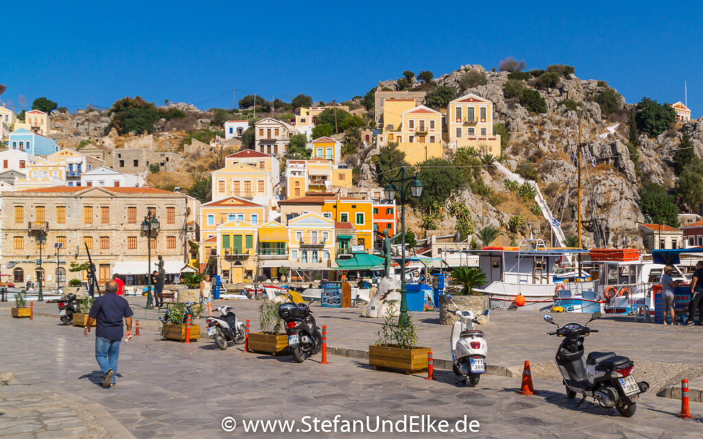 Insel Symi, Ortsteil Gialos, rund um den Hafen