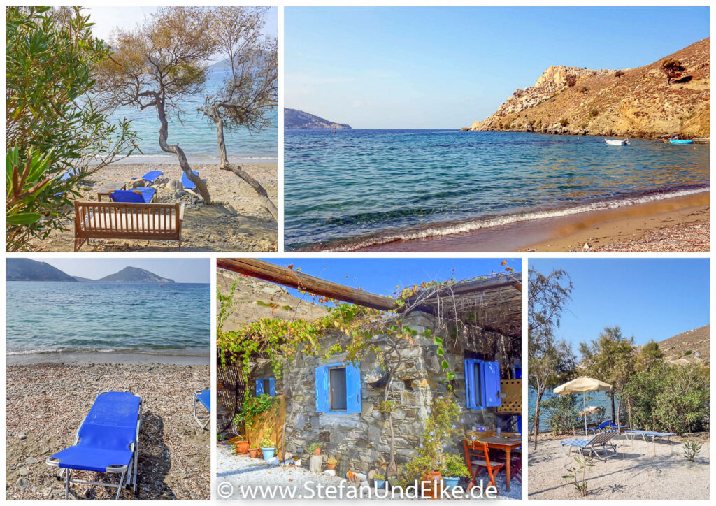 Am Toli Beach auf der Insel Symi