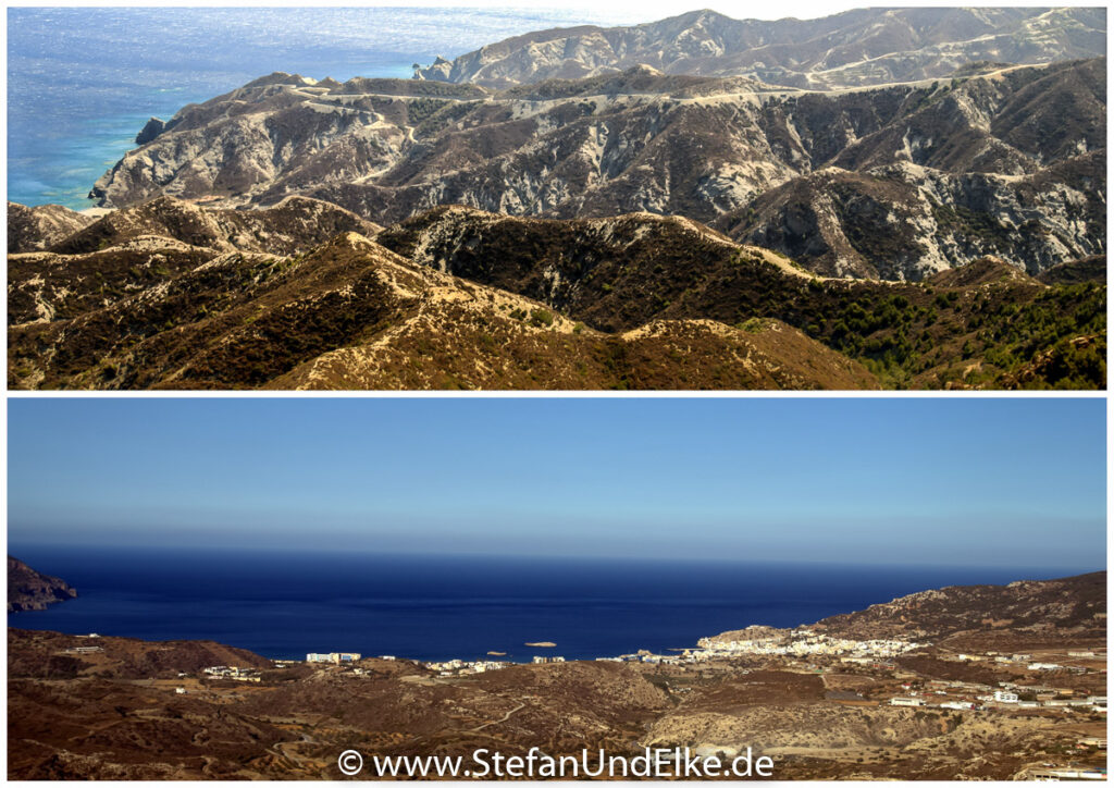 Blick auf die Inselhauptstadt von Karpathos