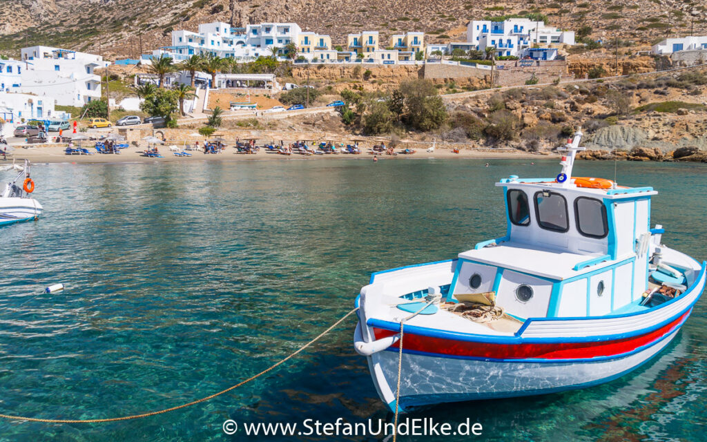 Fischerboot in Finiki