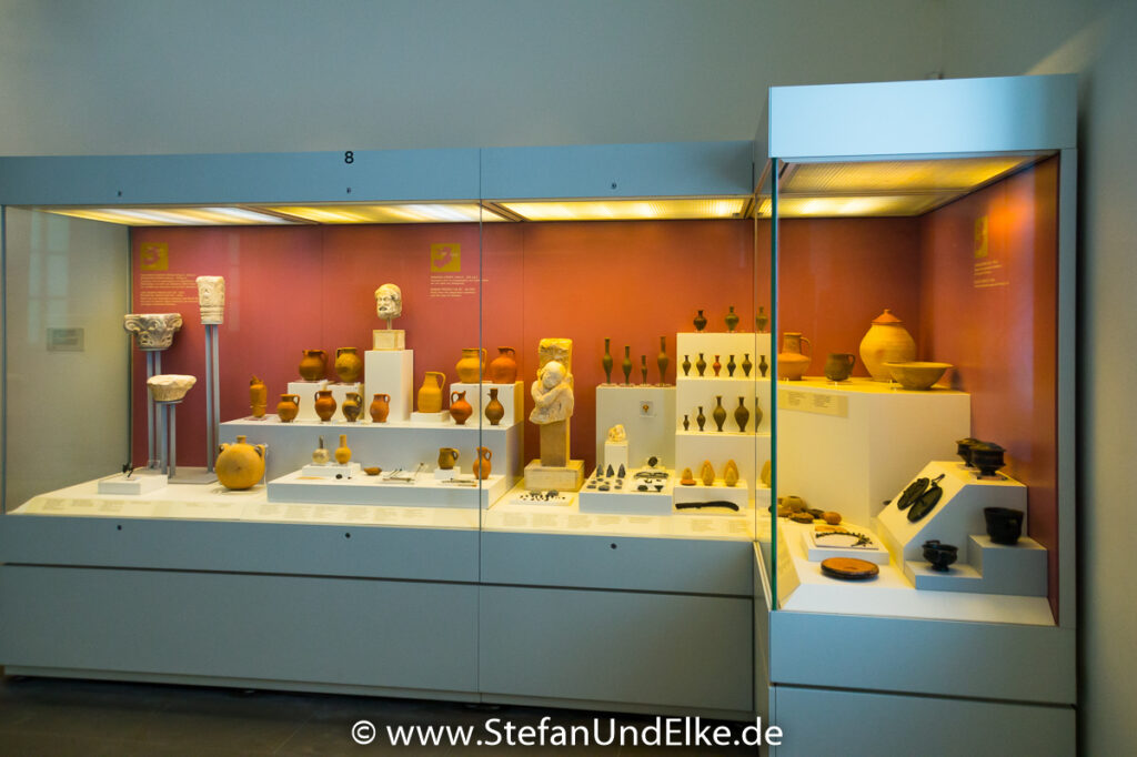 Im Archäologischen Museum von Salamina