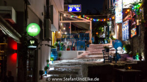 Kos-Stadt am Abend, Insel Kos, Griechenland