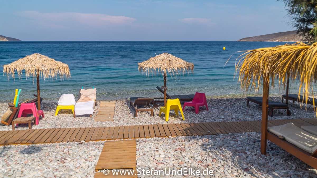 Livadia Beach auf der Insel Tilos