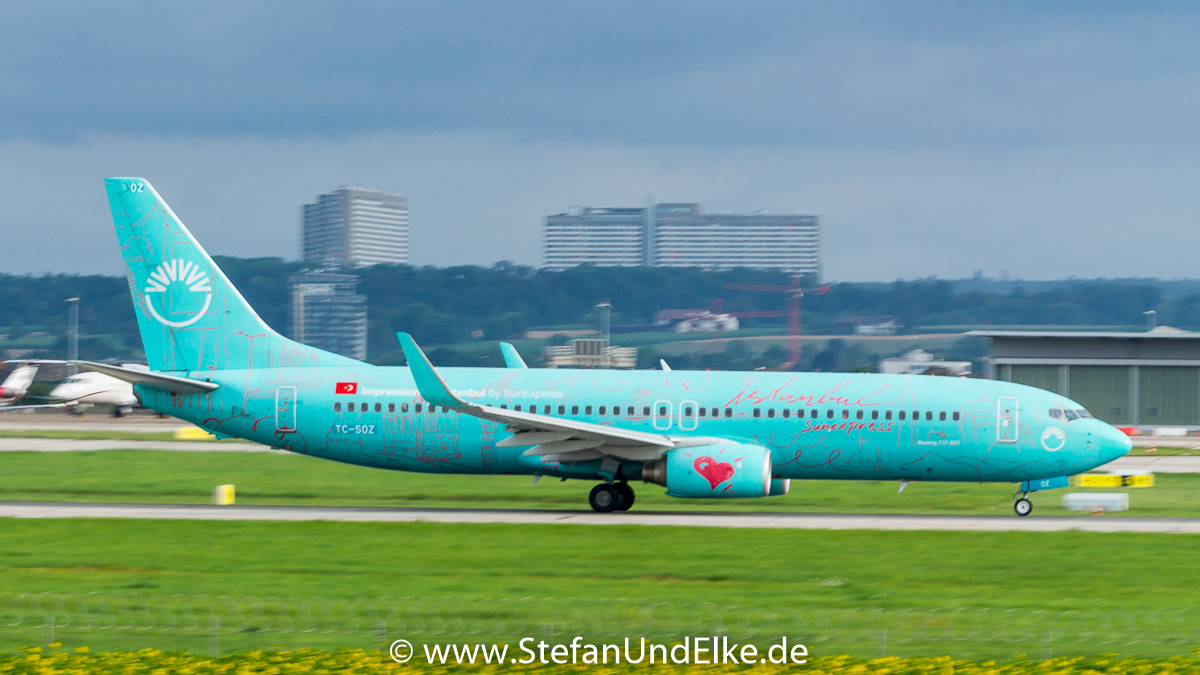 Boeing 737-8HC(WL) TC-SOC, EDDS (STR) VFH Stuttgart, SXS (XQ) Sunexpress