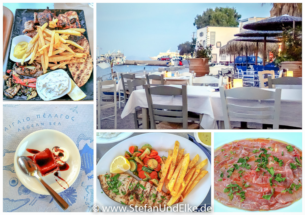 Essen auf der Insel Patmos
