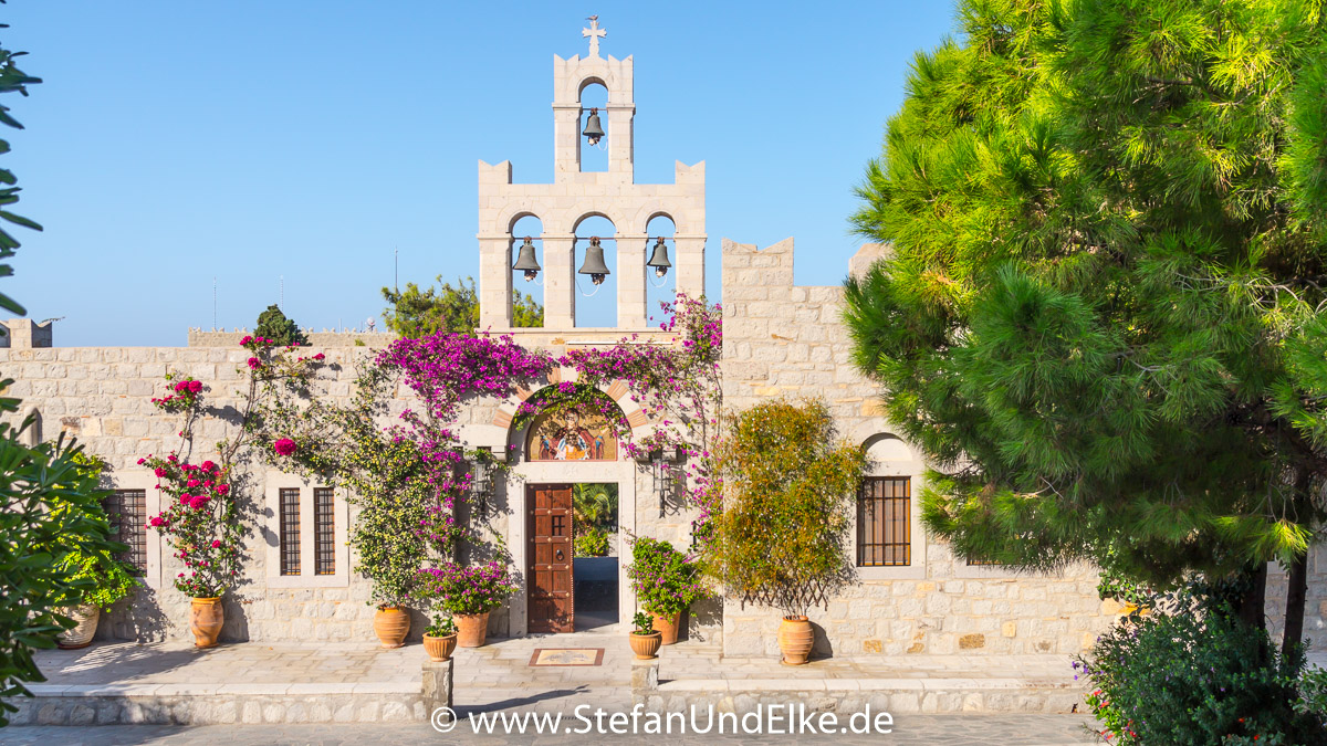 Das Nonnenkloster Evangelismos auf der Insel Patmos - Klöster, Kirchen und Kapellen