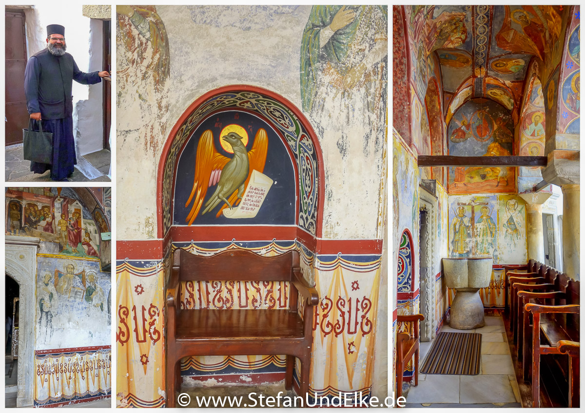 Im Kloster Agios Ioannis Theologos auf der Insel Patmos - Klöster, Kirchen und Kapellen