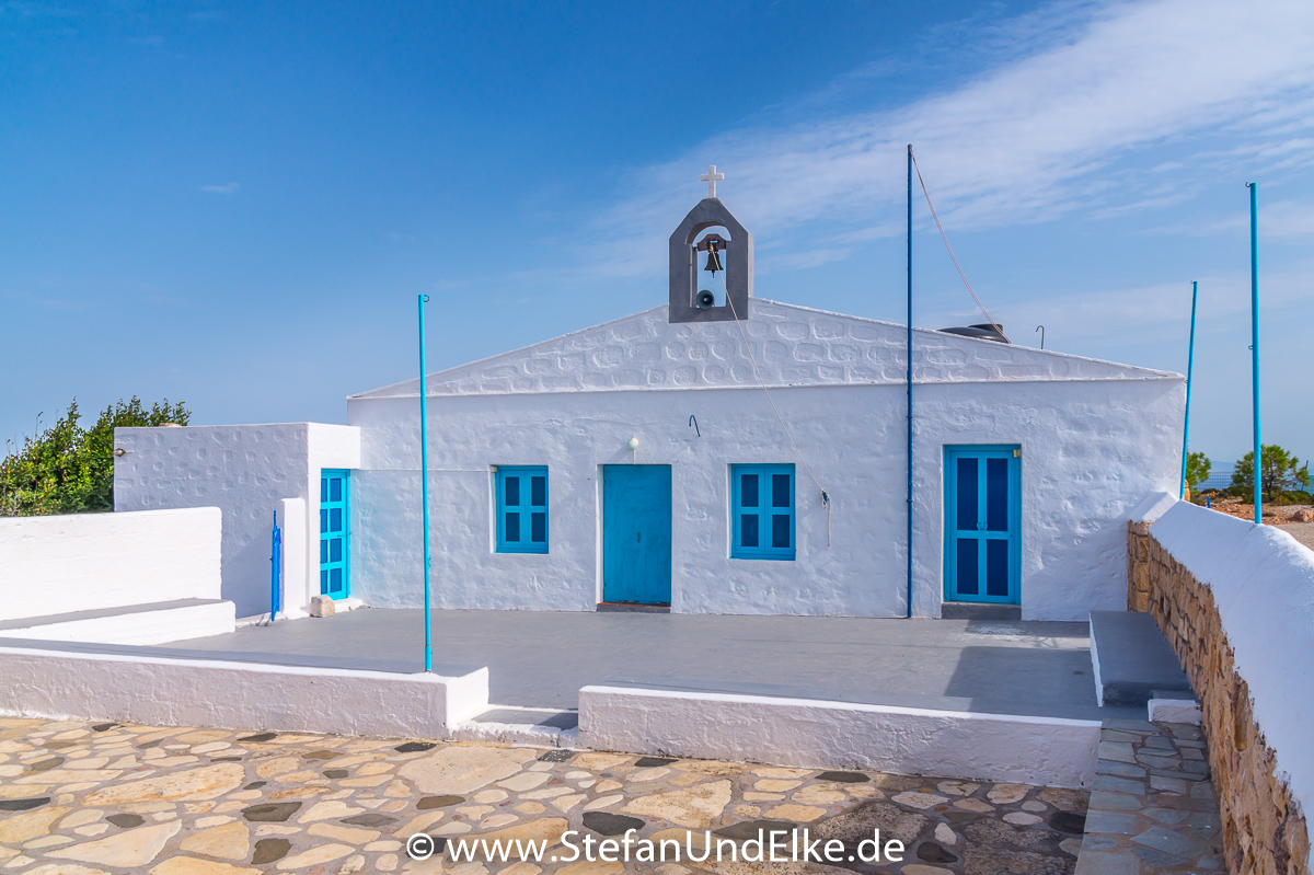 Die Kirche Panagia tou Geranou auf der Insel Patmos