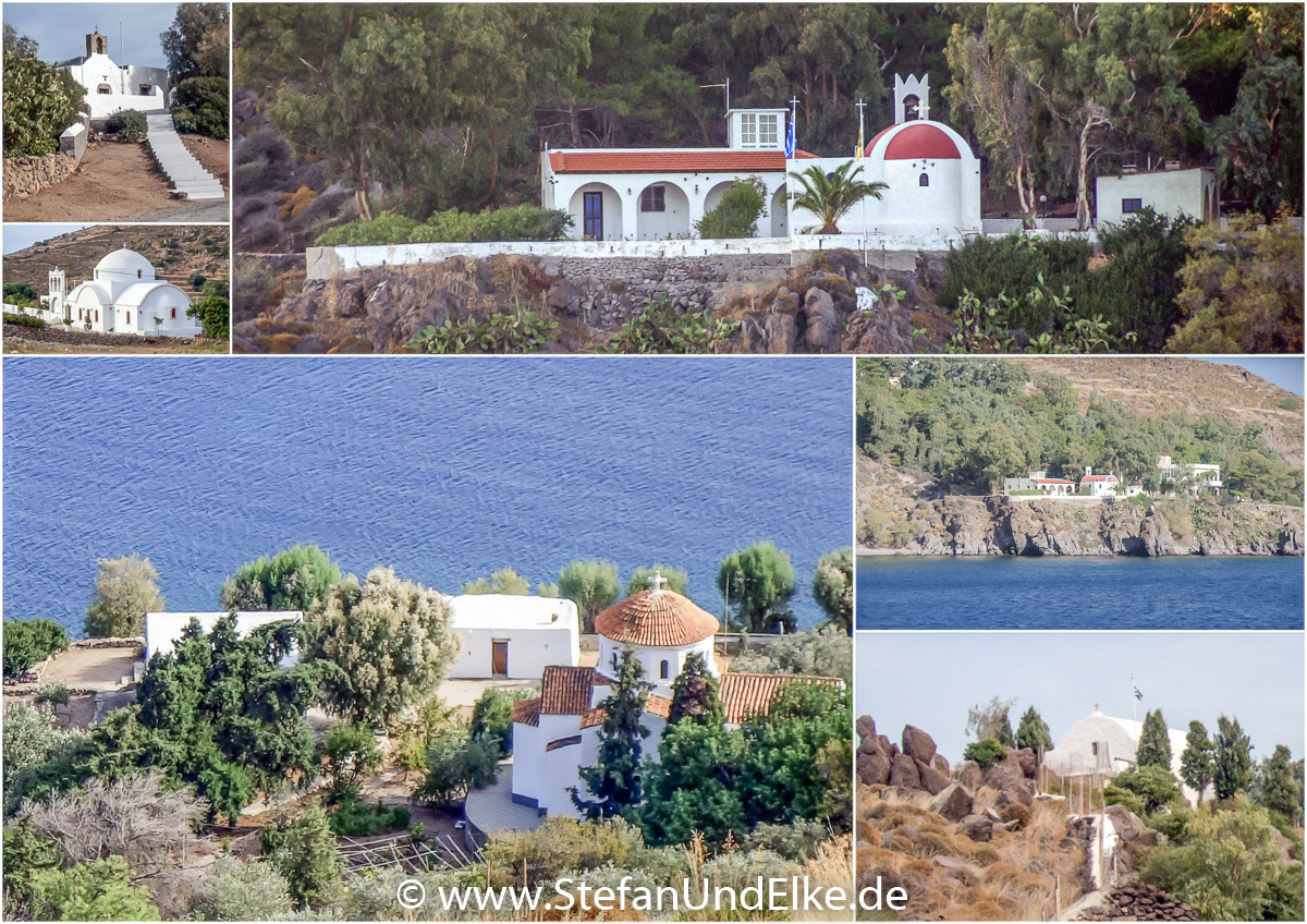 Noch mehr Klöster, Kirchen und Kapellen auf der Insel Patmos