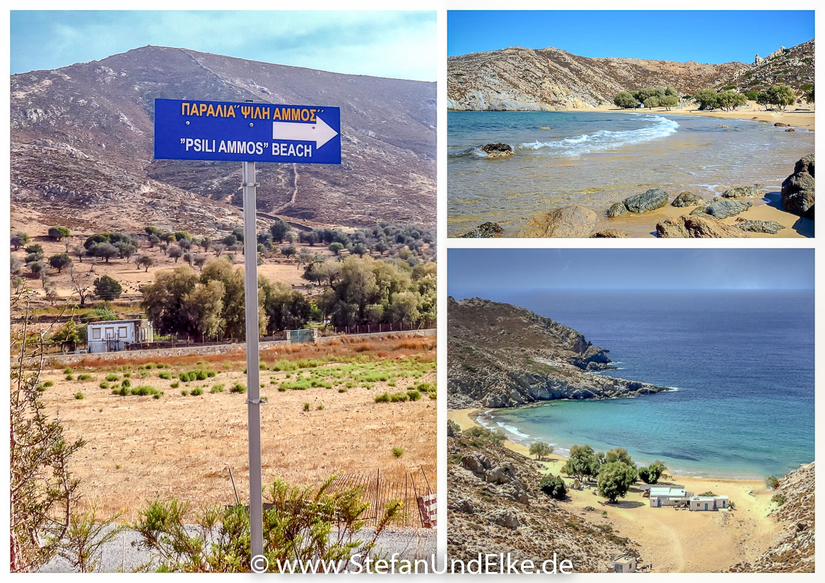 Psili Ammos Beach auf der Insel Patmos
