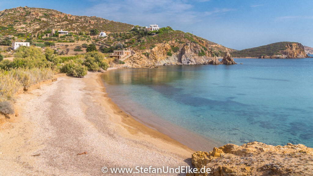 Patmos - Strände: Lampi Beach