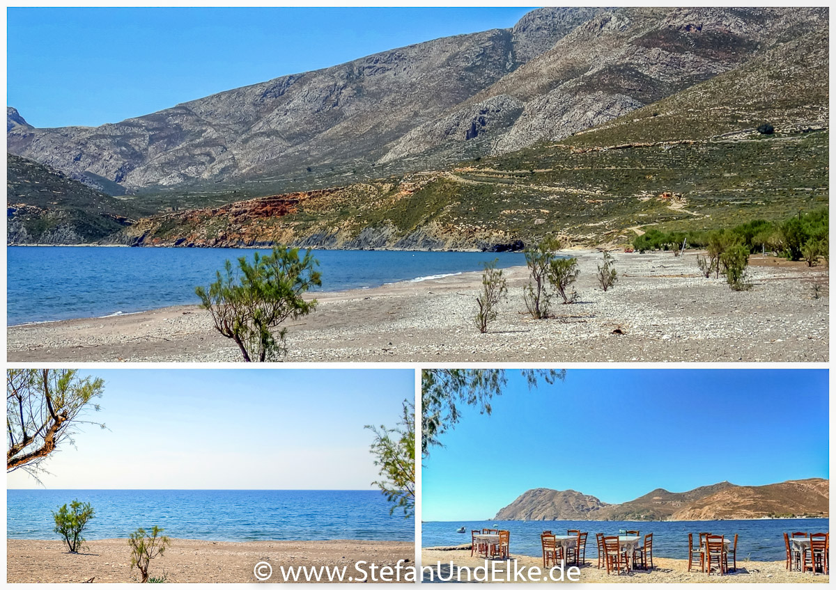 Diakofti Beach auf der Insel Patmos