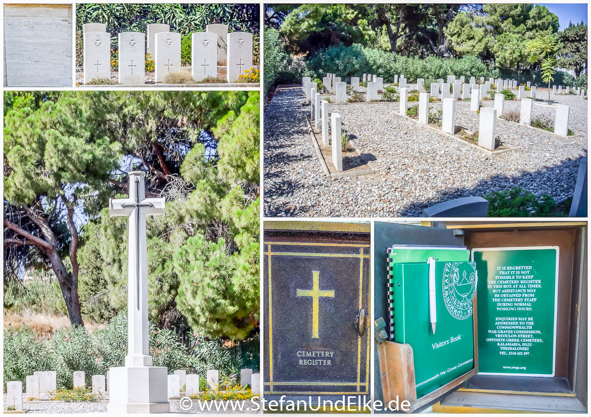Kriegsgräber auf dem Soldatenfriedhof