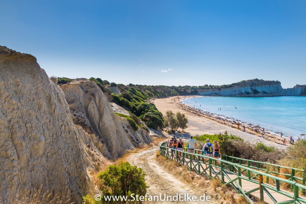 Gerakas Beach auf der Insel Zakynthos