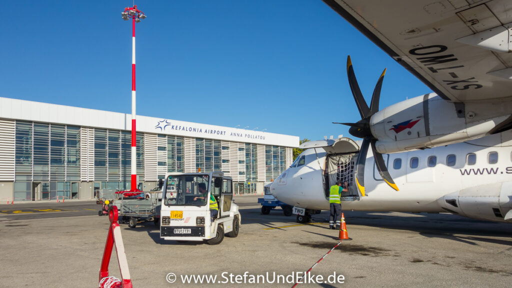 Flughafen der Insel Kefalonia