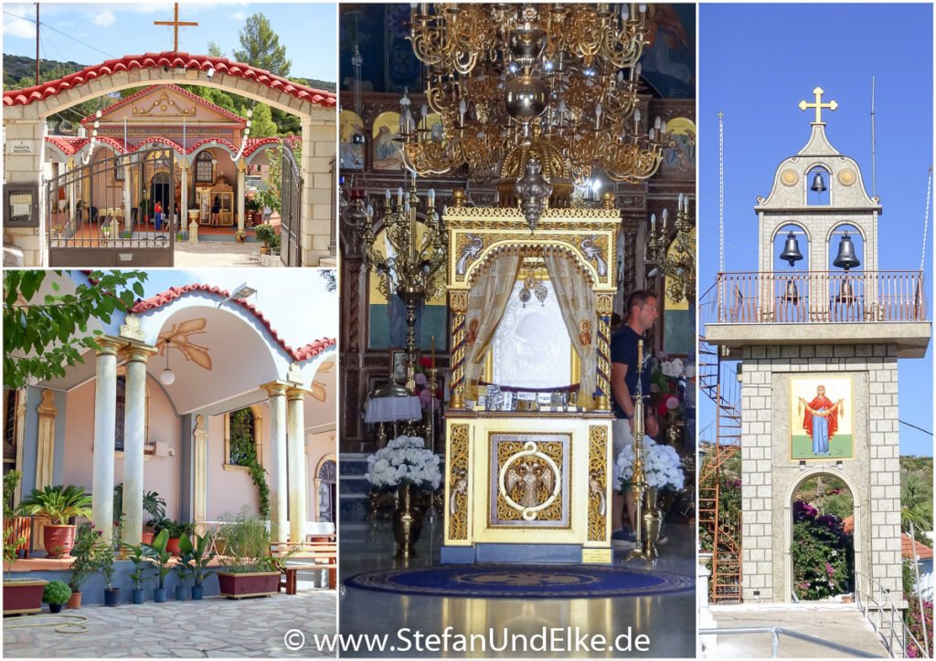 Das Schlangenkloster Panagia Fidoussa auf der Insel Kefalonia