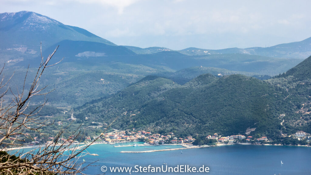 Auf dem Weg zum Hafenstädtchen Vasiliki