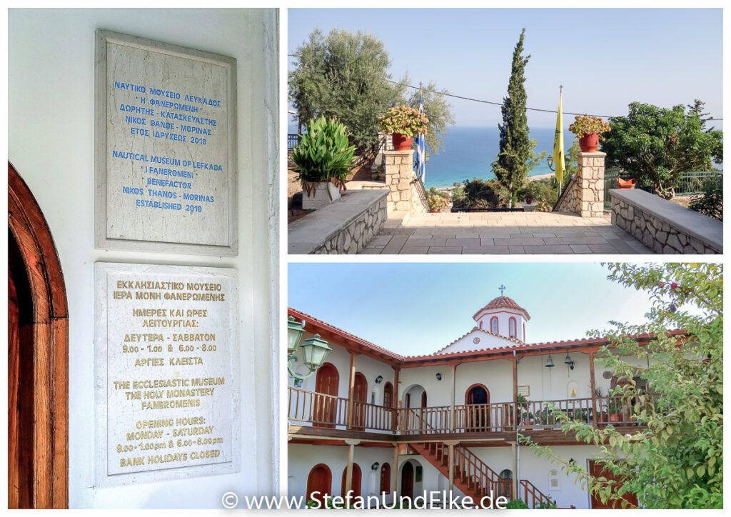 Das Kloster Faneromeni auf der Insel Lefkada