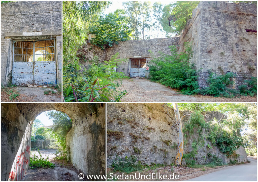 Die Burg Agios Georgios in Preveza