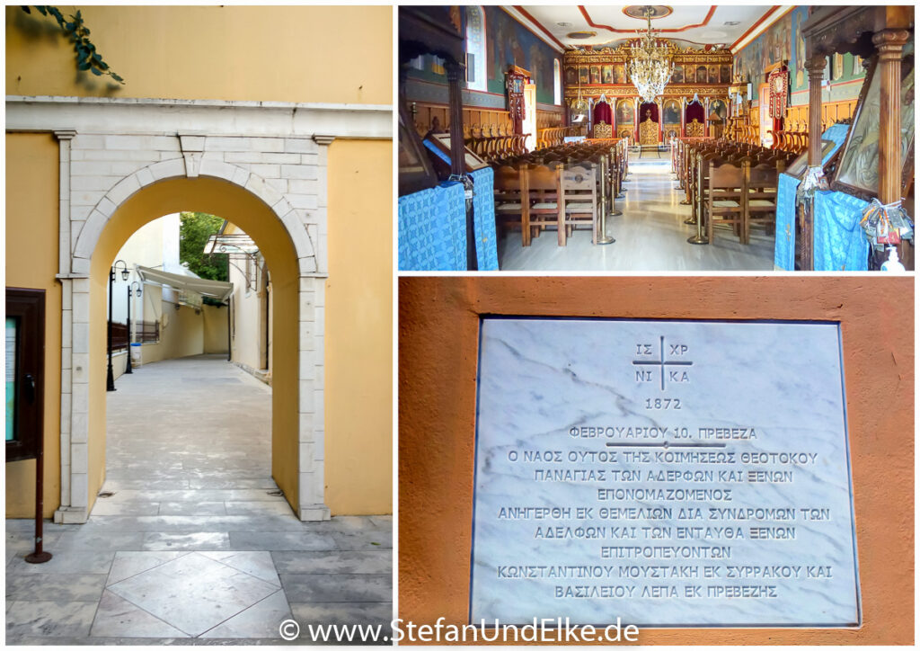 Kirche der Panagia ton Xenos in Preveza(Klöster, Kirchen und Kapellen)