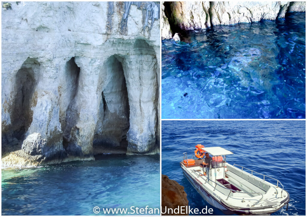 Blue Caves auf der Insel Zakynthos