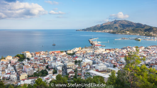 Die Stadt Zakynthos