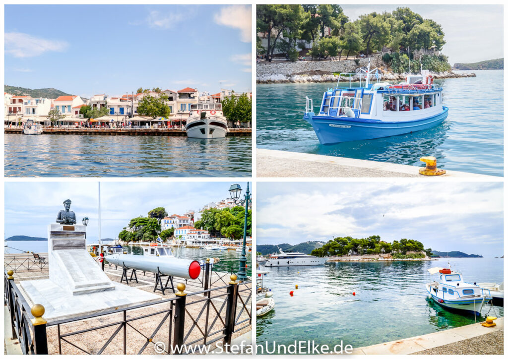 Am Alten Hafen in Skiathos-Stadt