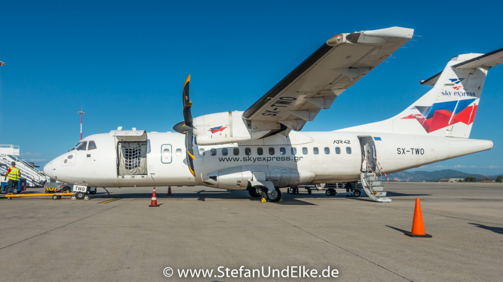 Aerospatiale ATR 42-542 SX-TWO, GPZ (PVK) Preveza/Lefkada (Aktio), SEH GQ) Sky Express SA