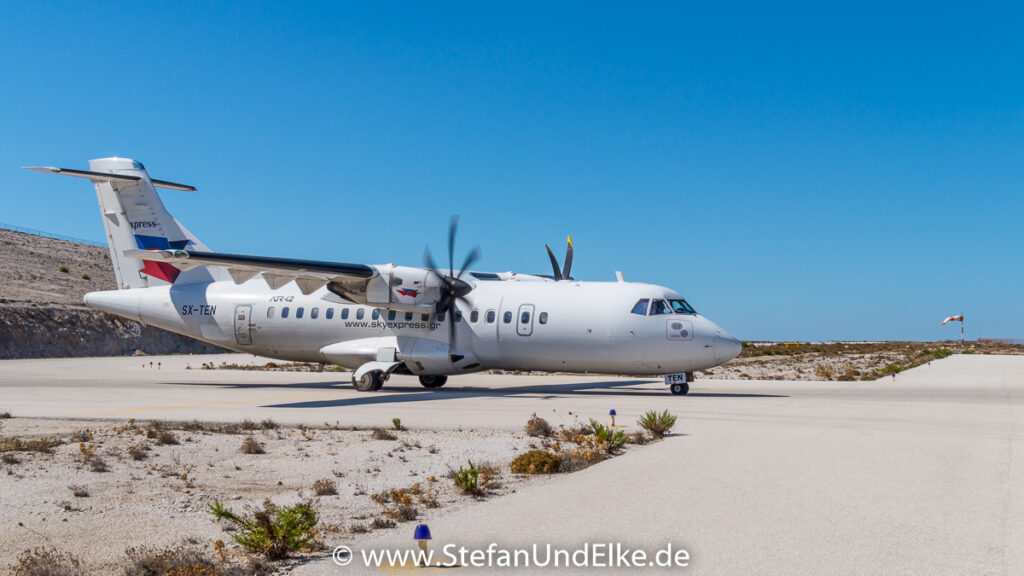 ATR 42-500 SX-TEN, LGKY (JKL) Flughafen Kalymnos, SEH (GK) Sky Express SA