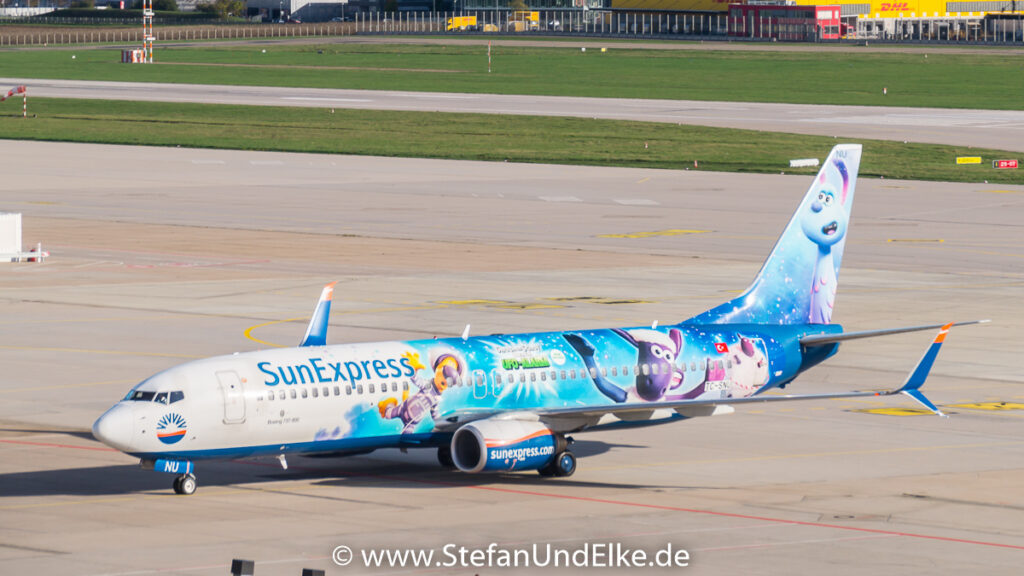 Airbus A330-223 with registration TC-GRB, EDDS (STR) VFH Stuttgart, STW (2S) Southwind