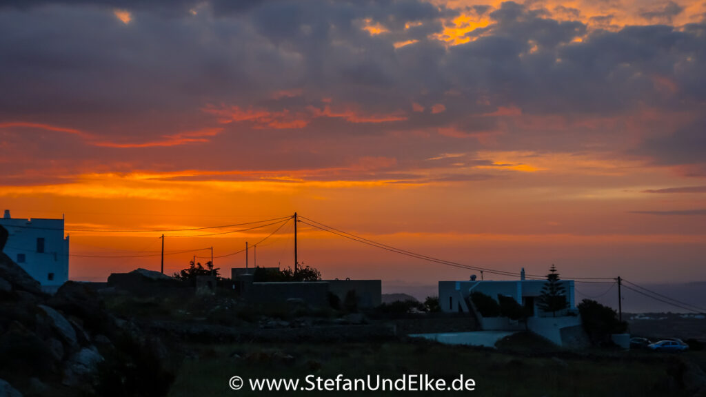 Sonnenuntergang auf Naxos